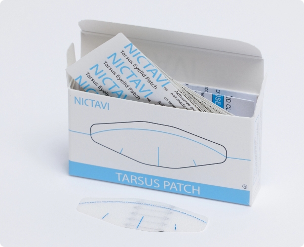15 Standard Tarsus Eyelid Patches in cold seal with box