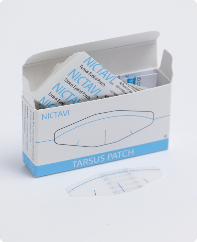 Tarsus Eyelid Patch / Eyelid Closure Use Cases